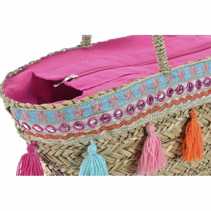 Bolso Boho DKD Home Decor Multicolor 16 x 30 x 51 cm 2