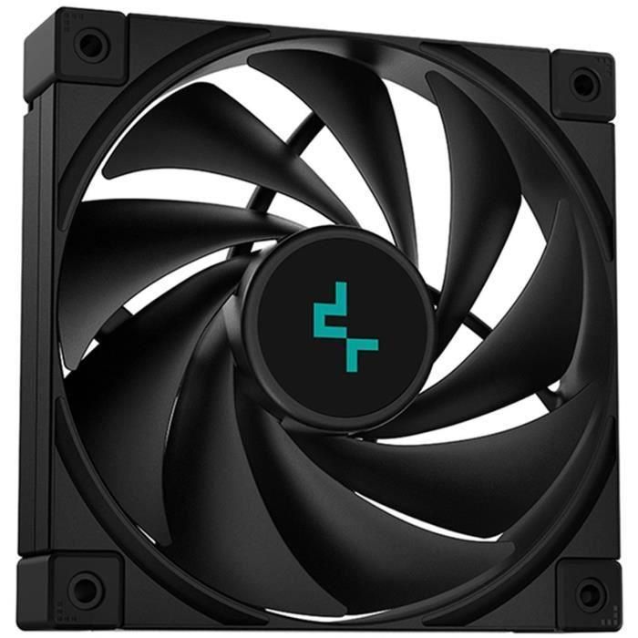 Ventilador DEEPCOOL FK120 (negro) - Paquete de 3 - 3x120 mm - 500-1850 RPM - <28 dBA - 68,99 CFM 1