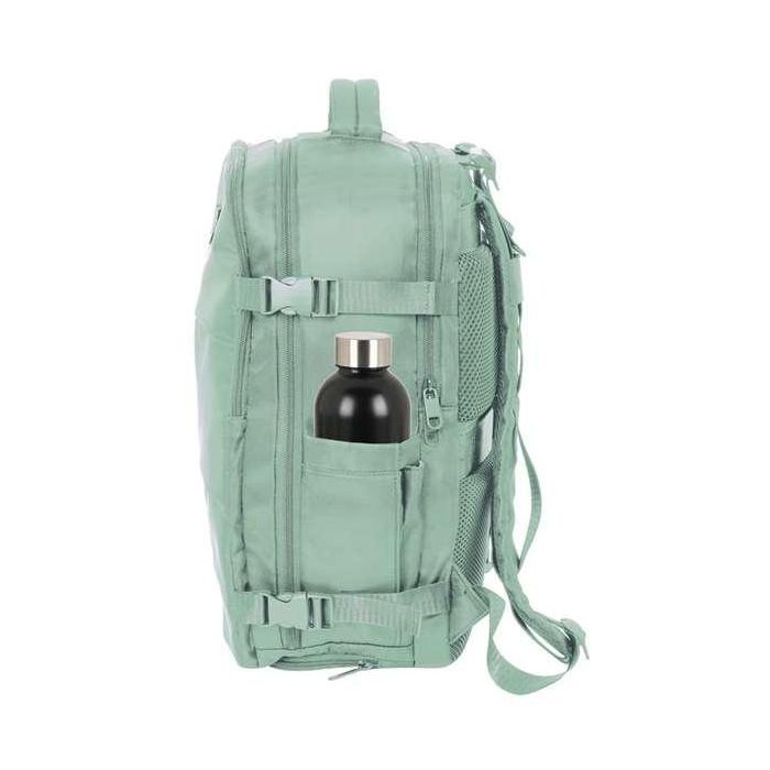 Mochila Escolar Safta Verde pastel Azul 3