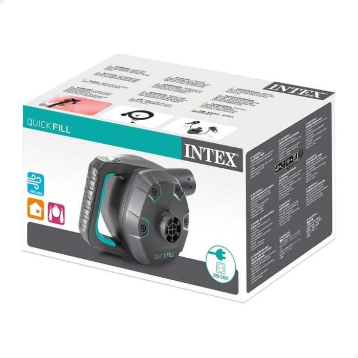 Bomba de Aire Eléctrica Intex Quick Fill Invertible 220-240 V 4 Unidades 1