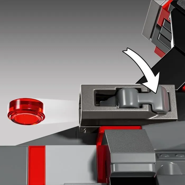 Lego Marvel 76292 Capitán América vs Hulk Rojo - Avión de Combate para Construir 2