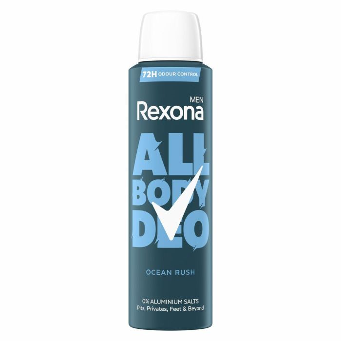 Rexona Ocean Rush Desodorante Corporal Hombre 72h Protección Sin Aluminio Vapo 150ml 3 Rexona Ocean Rush Desodorante Corporal Hombre 72h Protección Sin Aluminio Vapo 150ml 3