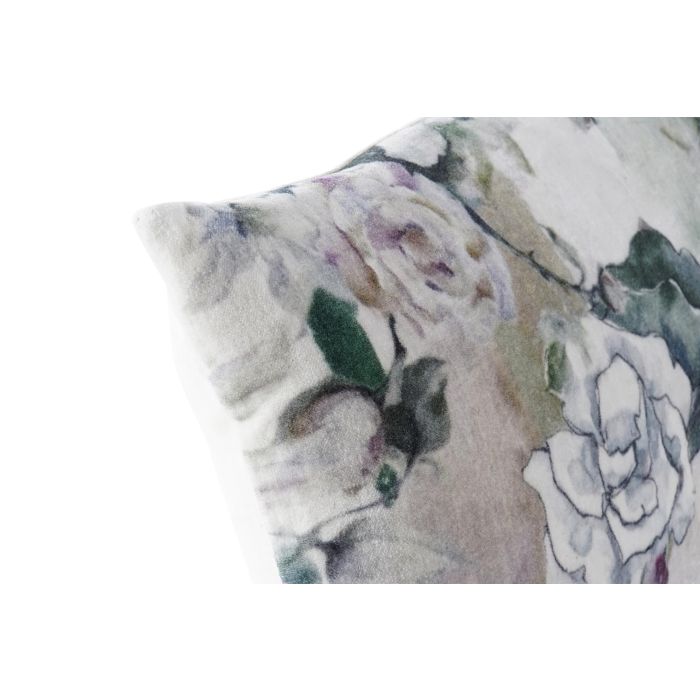 DKD Home Decor Cojín Shabby Multicolor con Estampado Floral 50x30x10 cm de Poliéster, Pack de 2 con Cremallera 1 DKD Home Decor Cojín Shabby Multicolor con Estampado Floral 50x30x10 cm de Poliéster, Pack de 2 con Cremallera 1