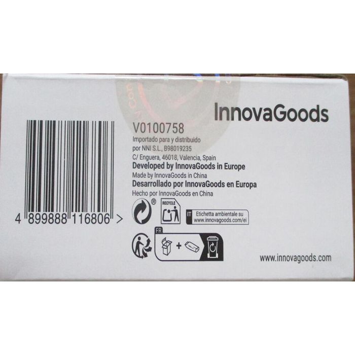 Organizador de Perchas para 40 Prendas Plusrobe InnovaGoods 24 Piezas 10 Organizador de Perchas para 40 Prendas Plusrobe InnovaGoods 24 Piezas 10