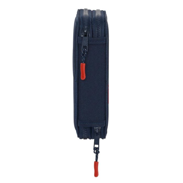 Plumier Doble Munich Flash Azul marino 12.5 x 19.5 x 4 cm (28 piezas) 4