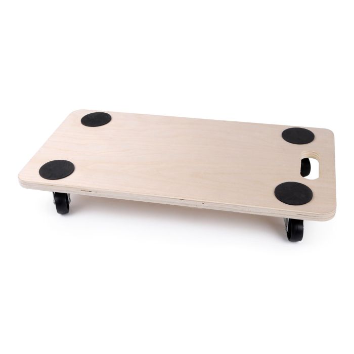 Bricotech Base de Madera con Ruedas 57.5 x 29 x 1.8 cm (6 Unidades) 1 Bricotech Base de Madera con Ruedas 57.5 x 29 x 1.8 cm (6 Unidades) 1