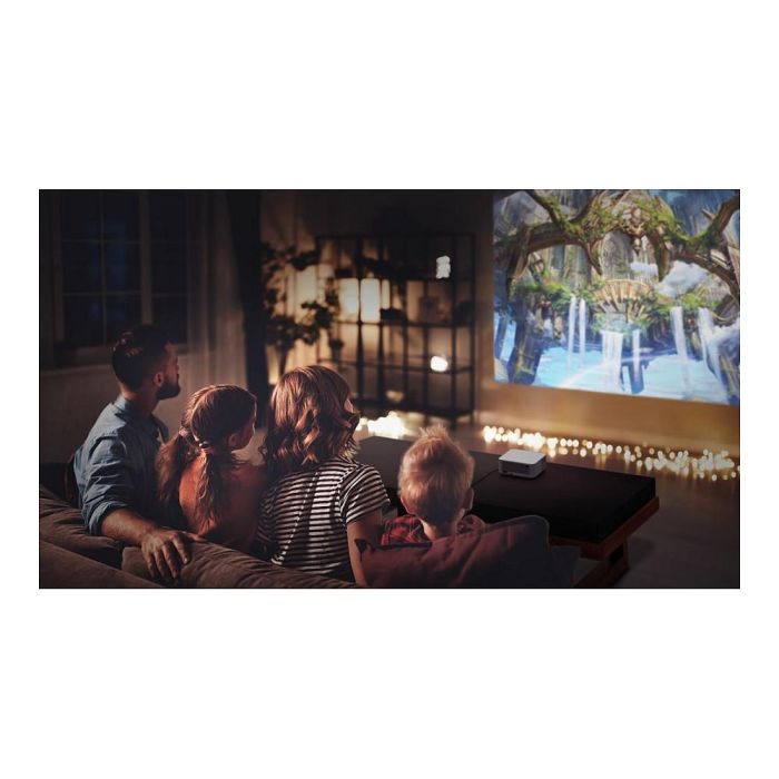 Optoma ML1080ST Proyector DLP Láser Full HD 1080p, Ultraportátil Tiro Corto, 1200 Lúmenes, Corrección Automática ToF, 3000000:1 Contraste, USB-C, 1 kg