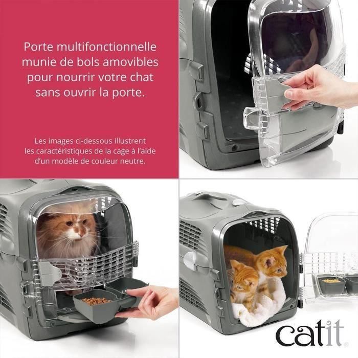 Cabrio convertible CAT IT - Rojo cereza - Para gato 4 Cabrio convertible CAT IT - Rojo cereza - Para gato 4