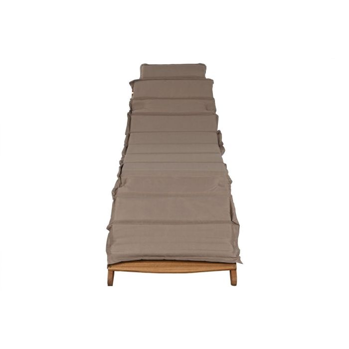 Tumbona Terraza Y Jardin DKD Home Decor Marron Beige 54 x 61 x 191 cm 6