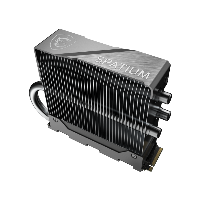 MSI S78-440Q670-P83 SPATIUM M570 PRO SSD M.2 NVMe PCIe 5.0 2TB 12400MB/s Lectura / 11800MB/s Escritura 3D NAND 6