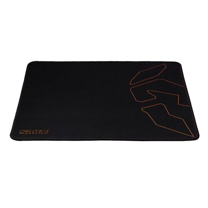 Krom NXKROMKNTSPD Alfombrilla Gaming Knout Speed Microfibra para Ratones Ópticos/Láser Antideslizante 320x270x3mm Negro/Naranja Krom NXKROMKNTSPD Alfombrilla Gaming Knout Speed Microfibra para Ratones Ópticos/Láser Antideslizante 320x270x3mm Negro/Naranja
