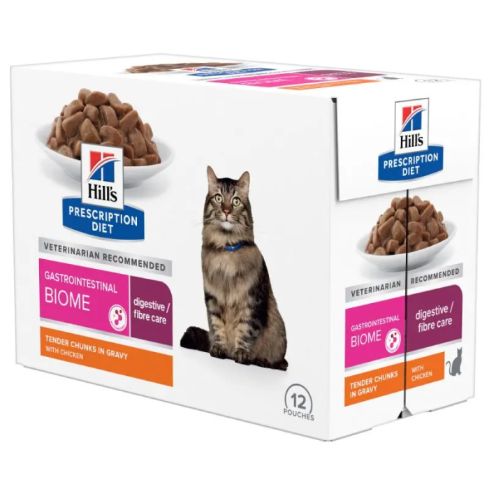 Hill'S Hpd Feline Gastrointestinal Biome Pouch 12x85 gr