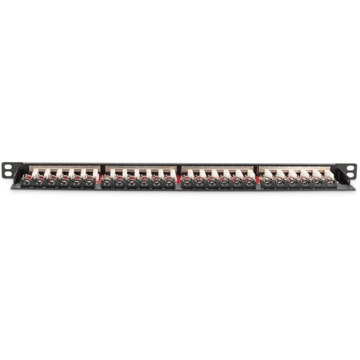 Digitus Patchpanel 0,5HE 24-Port Cat6a Apantallado Negro 2 Digitus Patchpanel 0,5HE 24-Port Cat6a Apantallado Negro 2