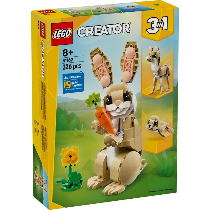 LEGO 31162 Creator El Adorable Conejito 3 en 1 - Set de Construcción de Juguete para Niñas a partir de 8 Años 10 LEGO 31162 Creator El Adorable Conejito 3 en 1 - Set de Construcción de Juguete para Niñas a partir de 8 Años 10