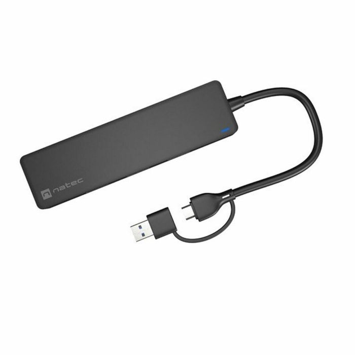 Hub USB Natec NHU-2023 Negro 4