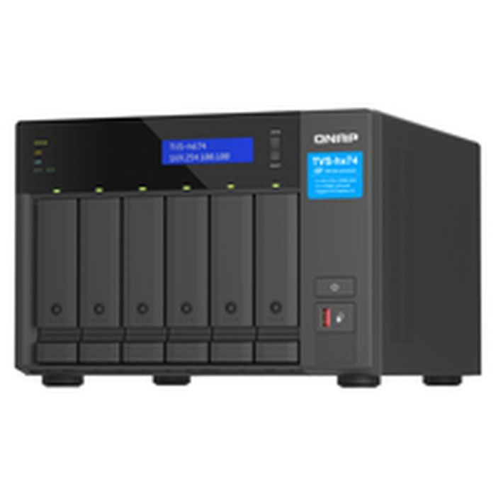 Almacenamiento en Red NAS Qnap TVS-H674 Negro intel core i5-12400 27 Almacenamiento en Red NAS Qnap TVS-H674 Negro intel core i5-12400 27