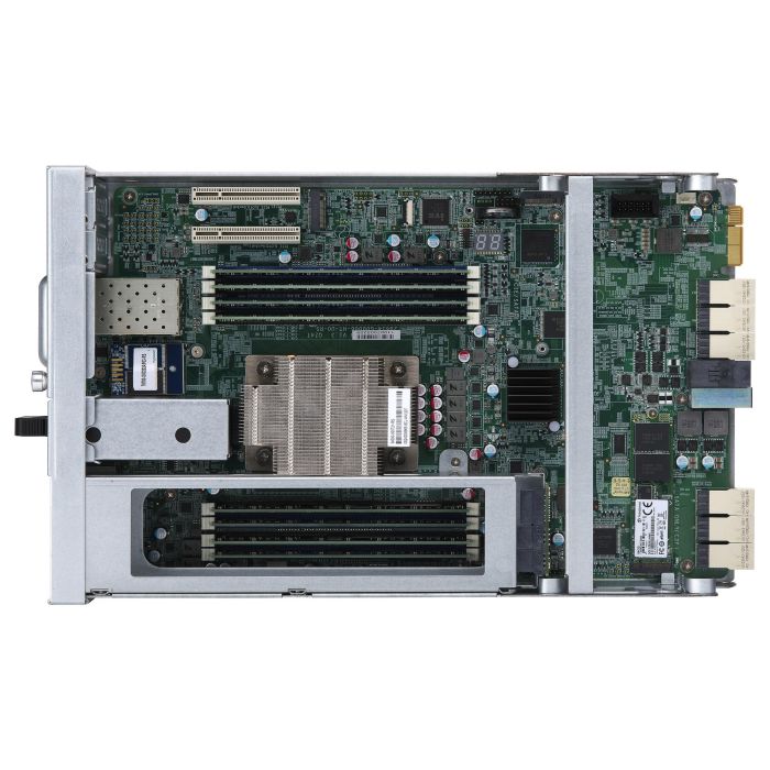 QNAP ES2486dc-2142IT-128G NAS Enterprise Rack 2U, 24 Bay SAS 12G/6G, Intel Xeon D-2142IT 8-Core, 128GB RAM, 4 SFP+, 7 LAN, Dual Controllers, ZFS 9