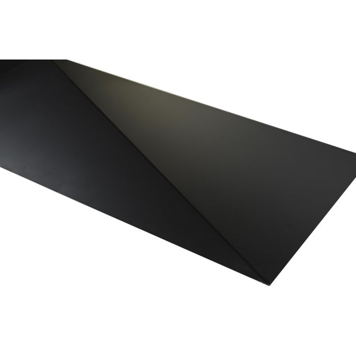 DKD Home Decor Mesa Comedor Moderno Natural Negro Acacia Metal 100 x 76 x 200 cm 3