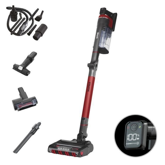 SHARK Stratos IZ400EU - Aspiradora escoba inalámbrica - Tecnología DuoClean + PowerFins Plus - Iluminación LED SHARK Stratos IZ400EU - Aspiradora escoba inalámbrica - Tecnología DuoClean + PowerFins Plus - Iluminación LED