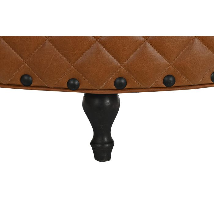 DKD Home Decor Reposapiés Vintage Marrón 94 x 54 x 94 cm 3