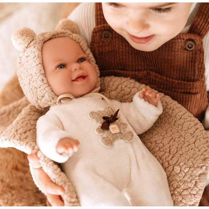 Muñeca elegance babyto marron c/ manta (muñeco de peso) 35 cm cuerpo blando 6 Muñeca elegance babyto marron c/ manta (muñeco de peso) 35 cm cuerpo blando 6
