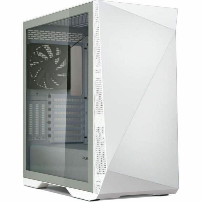 Zalman Z9ICEBERG-WH Carcasa PC Torre Media Z9 Iceberg E-ATX/ATX/mATX/mITX Blanca sin Fuente con USB-C y Vidrio Templado