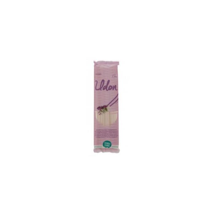 TERRASANA Udon Espagueti de Trigo Integral Japonés 250g Vegano