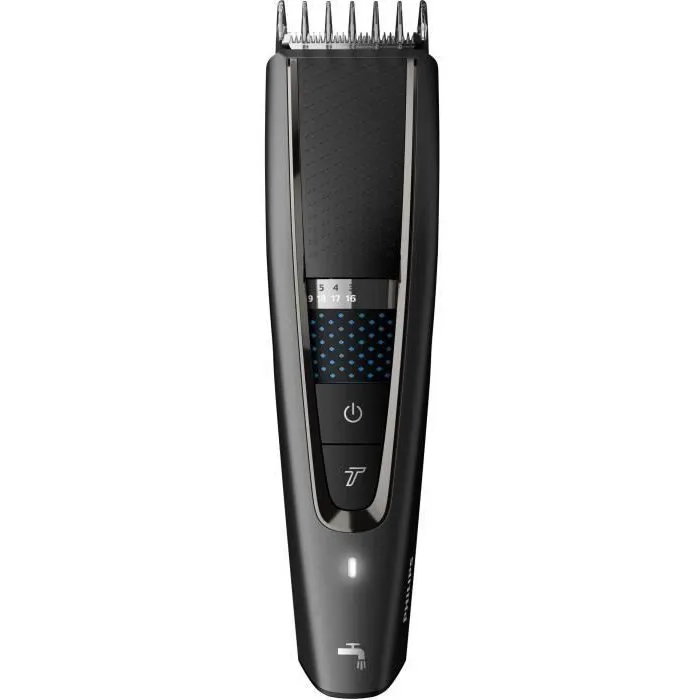Philips HC7650/15 Cortapelos y Barba Serie 7000 con Tecnología Dualcut y Trim-n-Flow, 28 Alturas de Corte, Autonomía 90min, Incluye Kit Peluquero y Bolsa de Viaje 2