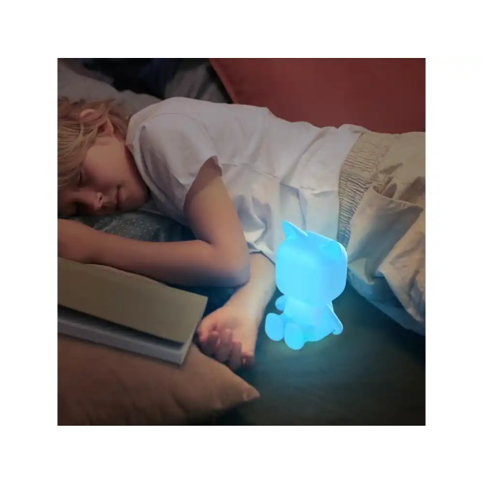 Wondee Lámpara Animal Silicona Luz Nocturna Infantil Recargable USB 2