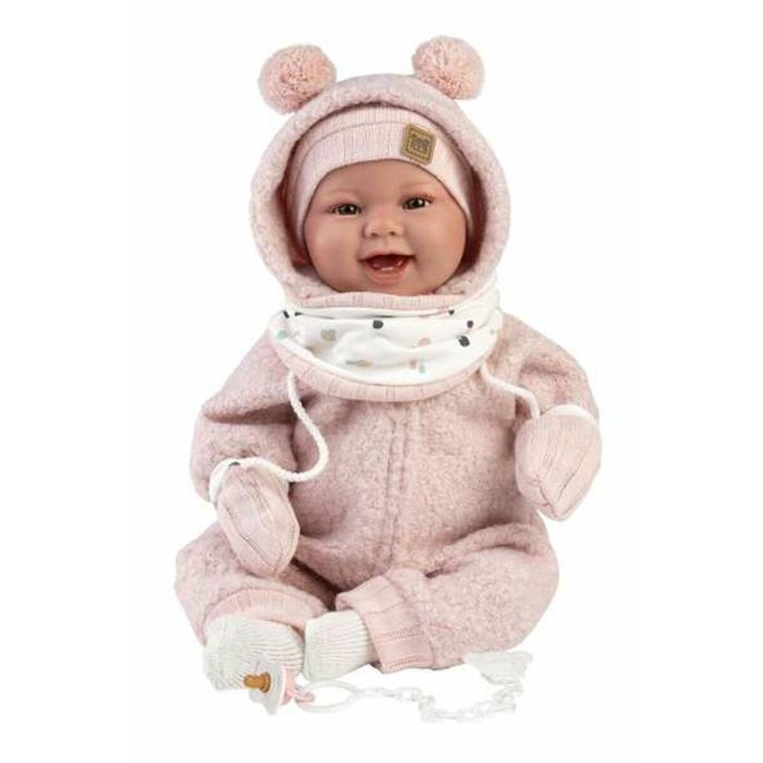Muñeca tala recien nacida sonrisas. incluye chupete. 44cm cuerpo tela Muñeca tala recien nacida sonrisas. incluye chupete. 44cm cuerpo tela