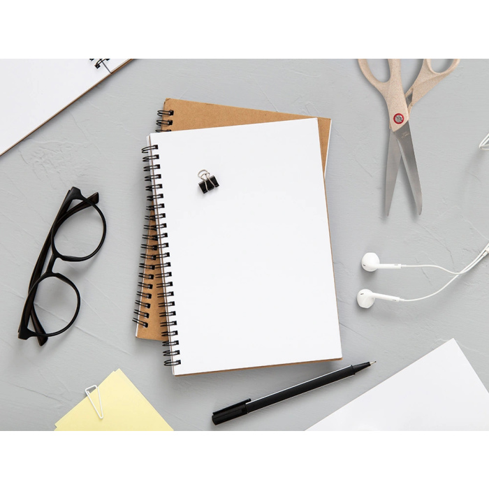 Liderpapel Tijera de Oficina Acero Inoxidable Mango Eco Fibra de Trigo 8' 21,5 cm en Blíster 7