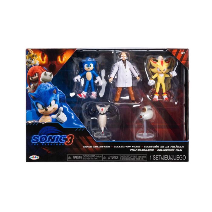 Blister 5 figuras wave 3 Sonic 3 6cm 0 Blister 5 figuras wave 3 Sonic 3 6cm 0