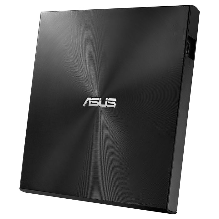 ASUS ZenDrive U8M SDRW-08U8M-U - Unidad DVD±RW Externa con Bandera, Color Negro, para Sobremesa y Portátil, Interfaz USB Tipo C