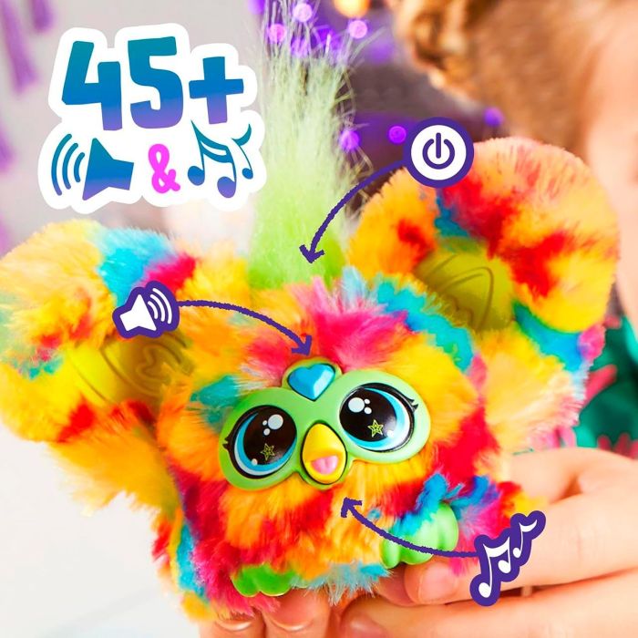 Furby Hasbro Furblets Pix-Elle F8898 - Juguete musical con frases Furbish y sonidos, para niños +6 años 2