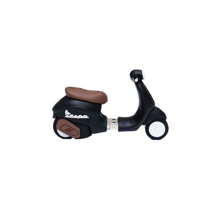Tech One Tech TEC5150-32 Pendrive USB 2.0 de 32GB con Diseño Exclusivo Moto Vespa, Memoria USB Fantasía de Goma para Datos Personales 1 Tech One Tech TEC5150-32 Pendrive USB 2.0 de 32GB con Diseño Exclusivo Moto Vespa, Memoria USB Fantasía de Goma para Datos Personales 1