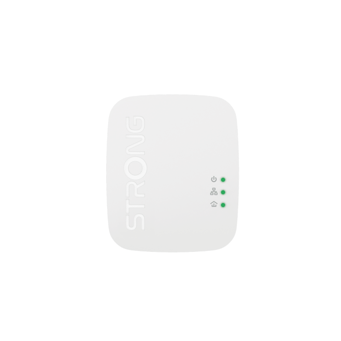 STRONG Powerline 600 Triple Pack Mini Adaptadores PLC Ethernet 600 Mbit/s Blanco 3 Piezas 1