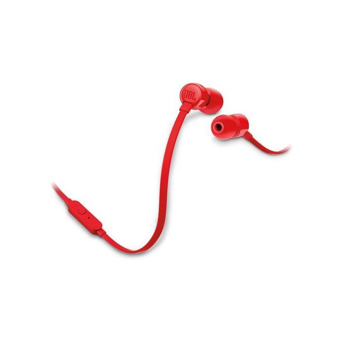 JBL Auriculares Intrauditivos Tune 160 Rojo con Sonido Pure Bass y Micrófono Integrado Cable Plano 148 Caracteres 0 JBL Auriculares Intrauditivos Tune 160 Rojo con Sonido Pure Bass y Micrófono Integrado Cable Plano 148 Caracteres 0