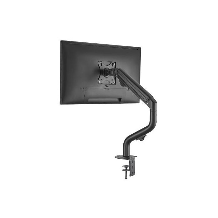 Ewent EW1533 Soporte de monitor de escritorio ergonómico de 32" (81,3 cm) con muelle, hasta 8 kg, VESA 75x75/100x100, Negro 1