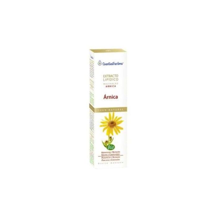 ESENTIAL AROMS Árnica Extracto Lipídico Ecocert 100ml para Masaje Muscular y Articular