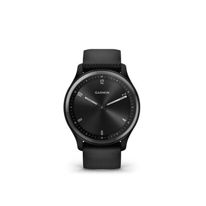 Garmin Vivomove Sport - Reloj inteligente híbrido con manecillas, pantalla táctil y funciones conectadas - Negro pizarra 0 Garmin Vivomove Sport - Reloj inteligente híbrido con manecillas, pantalla táctil y funciones conectadas - Negro pizarra 0