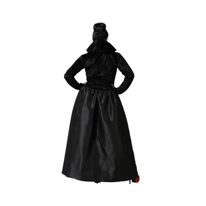 Disfraz Vampiresa Elegante Negro Mujer Adulto XL 2 Disfraz Vampiresa Elegante Negro Mujer Adulto XL 2