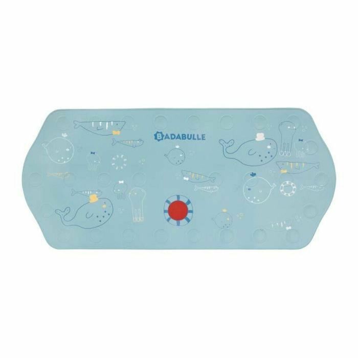 Badabulle Alfombra Baño Antideslizante XXL Indicador Temperatura 91 cm Largo