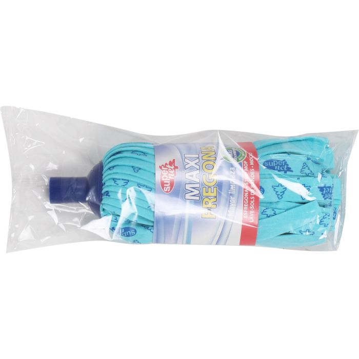 Fregona Azul Estampada Supernet - Limpieza eficaz (24 Unidades) 3 Fregona Azul Estampada Supernet - Limpieza eficaz (24 Unidades) 3