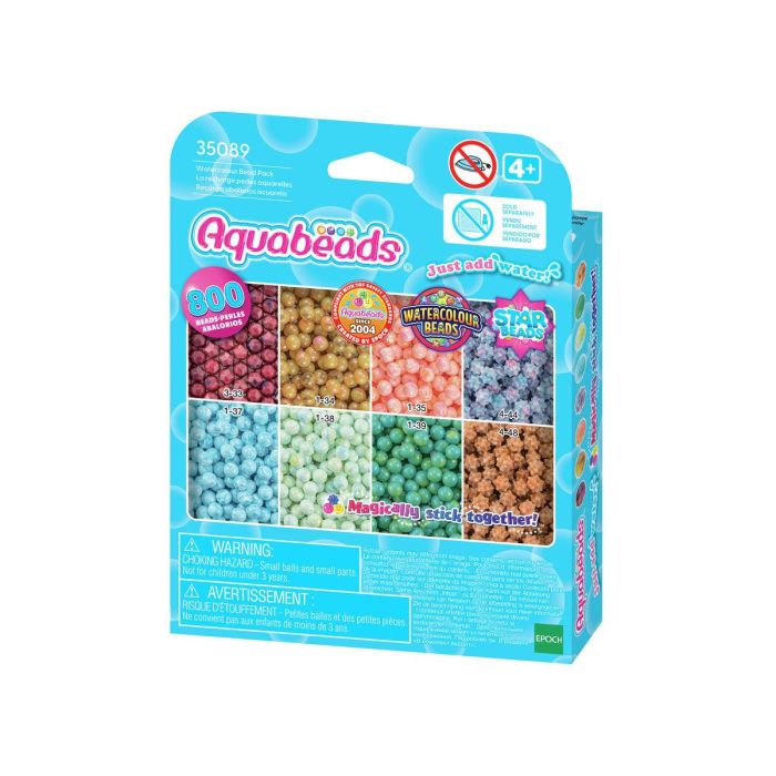 Epoch Aquabeds Set de Recarga de Abalorios Acuarela - Kit Complementario con 800 Unidades en 8 Colores - Para Niños +3 Años 5 Epoch Aquabeds Set de Recarga de Abalorios Acuarela - Kit Complementario con 800 Unidades en 8 Colores - Para Niños +3 Años 5
