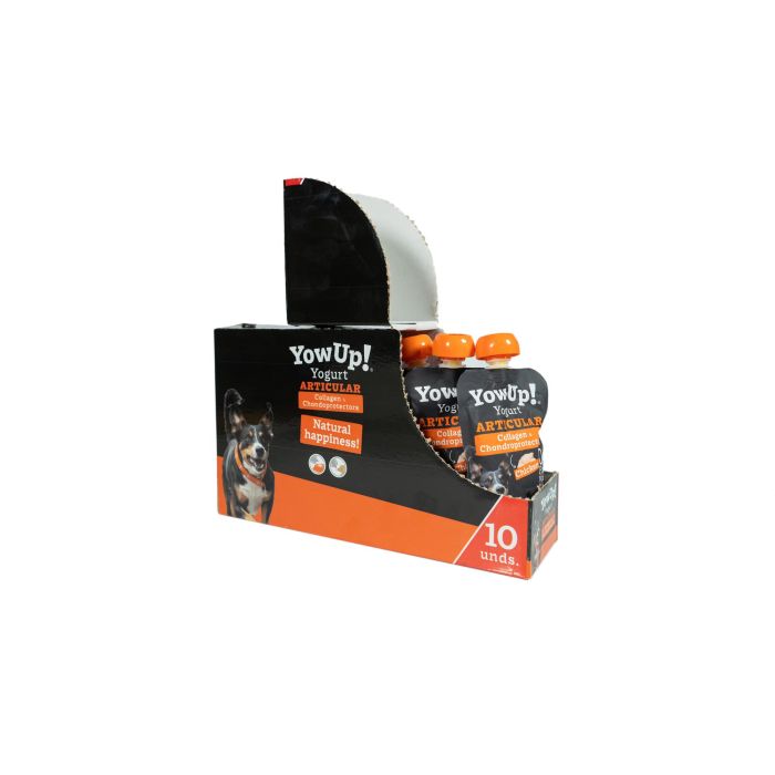 Yowup 8437023761106 Yogur Articular para Perro de Pollo con Condroprotectores y Cúrcuma, 115g x 10 Unidades 1 Yowup 8437023761106 Yogur Articular para Perro de Pollo con Condroprotectores y Cúrcuma, 115g x 10 Unidades 1