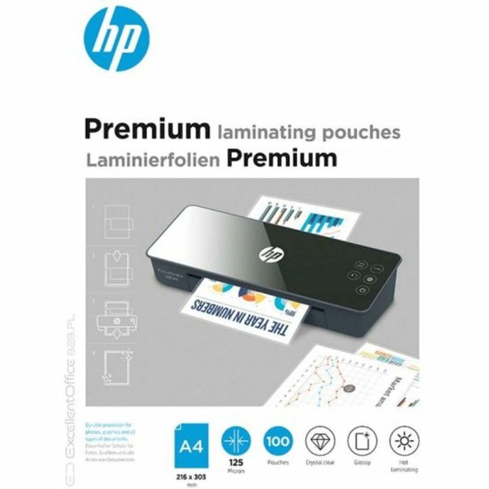 Fundas de plastificar Hewlett Packard (100 Unidades)