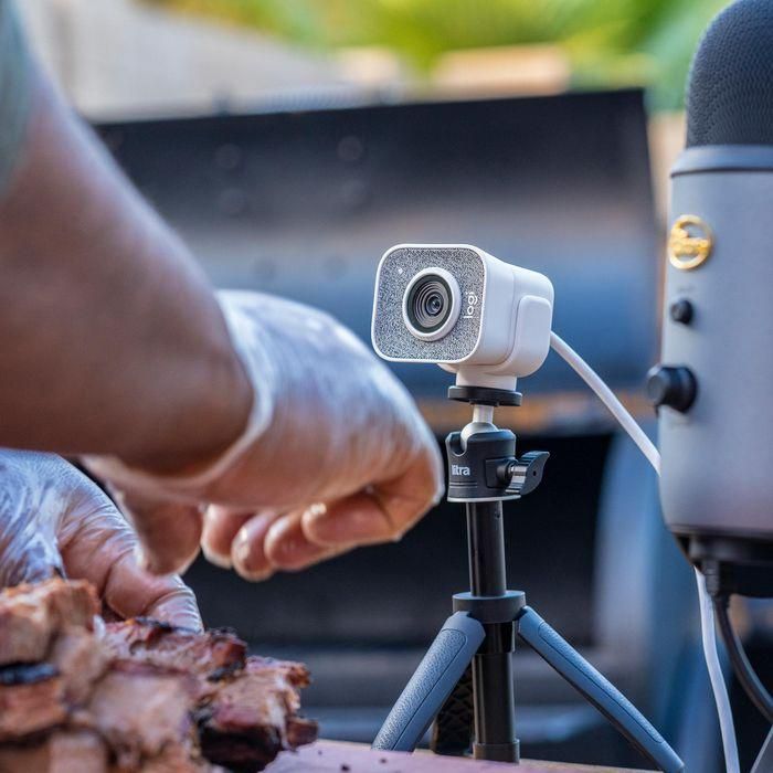 Logitech Streamcam Cámara Full HD USB-C para Streaming con Doble Micrófono y Video Vertical, Color Blanco 3