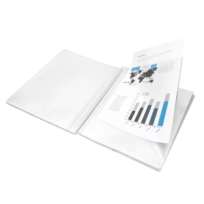 Carpeta Liderpapel Escaparate Con Espiral 60 Fundas Polipropileno Din A4 Transparente 4 Carpeta Liderpapel Escaparate Con Espiral 60 Fundas Polipropileno Din A4 Transparente 4