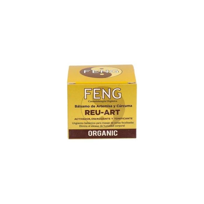 Feng Bálsamo Masaje Artemisa Cúrcuma 50ml - Tonificante con Harpagofito Árnica y Eucalipto para Zonas Localizadas