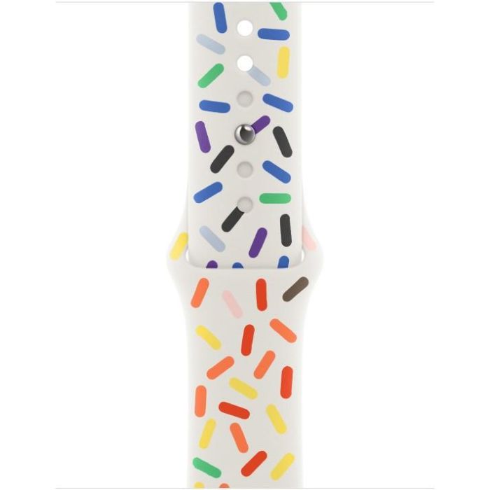 Apple MUQ23ZM/A Correa SportBand Pride Edition para Apple Watch 38/40/41mm M/L Fluoroelastómero